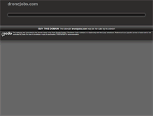 Tablet Screenshot of dronejobs.com